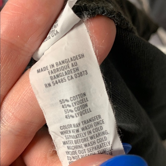 AERIE COTTON SMOCKED ELASTIC WAIST GRAY SHORTS XL - Picture 6 of 6